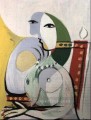 Woman in an Armchair 3 1932 cubist Pablo Picasso